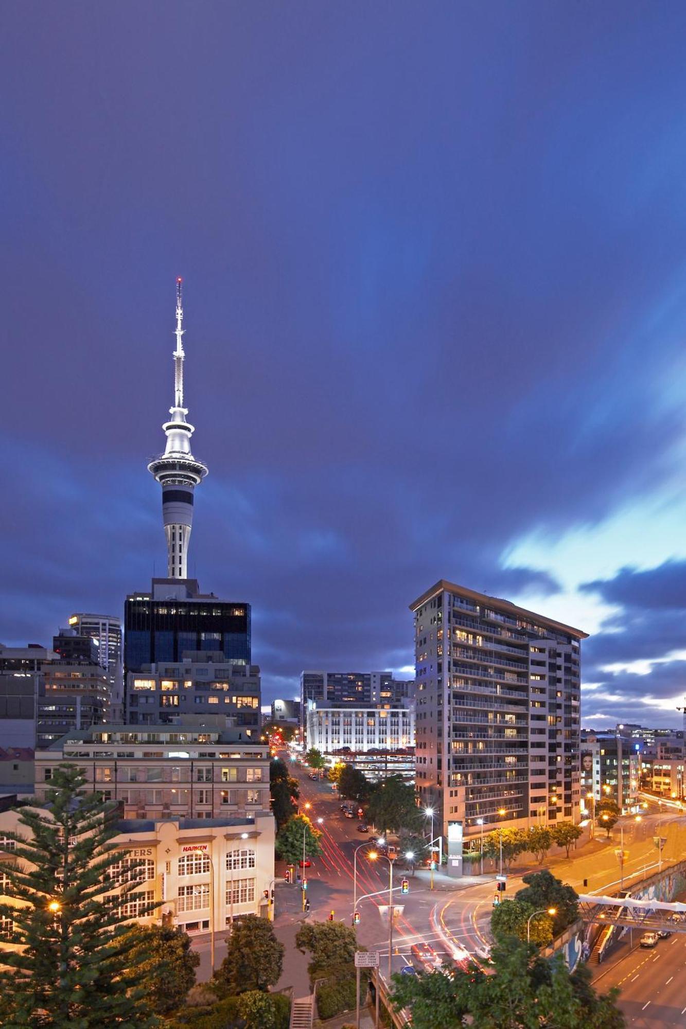 The Chancellor On Hobson Lejlighedshotel Auckland Eksteriør billede